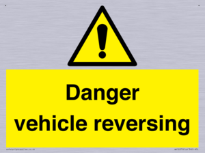Danger Vehicles Reversing